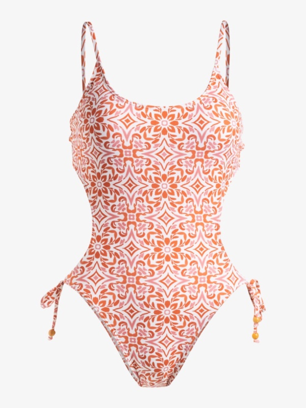 Roxy Fresco Tile Pattern One-Piece Swimsuit